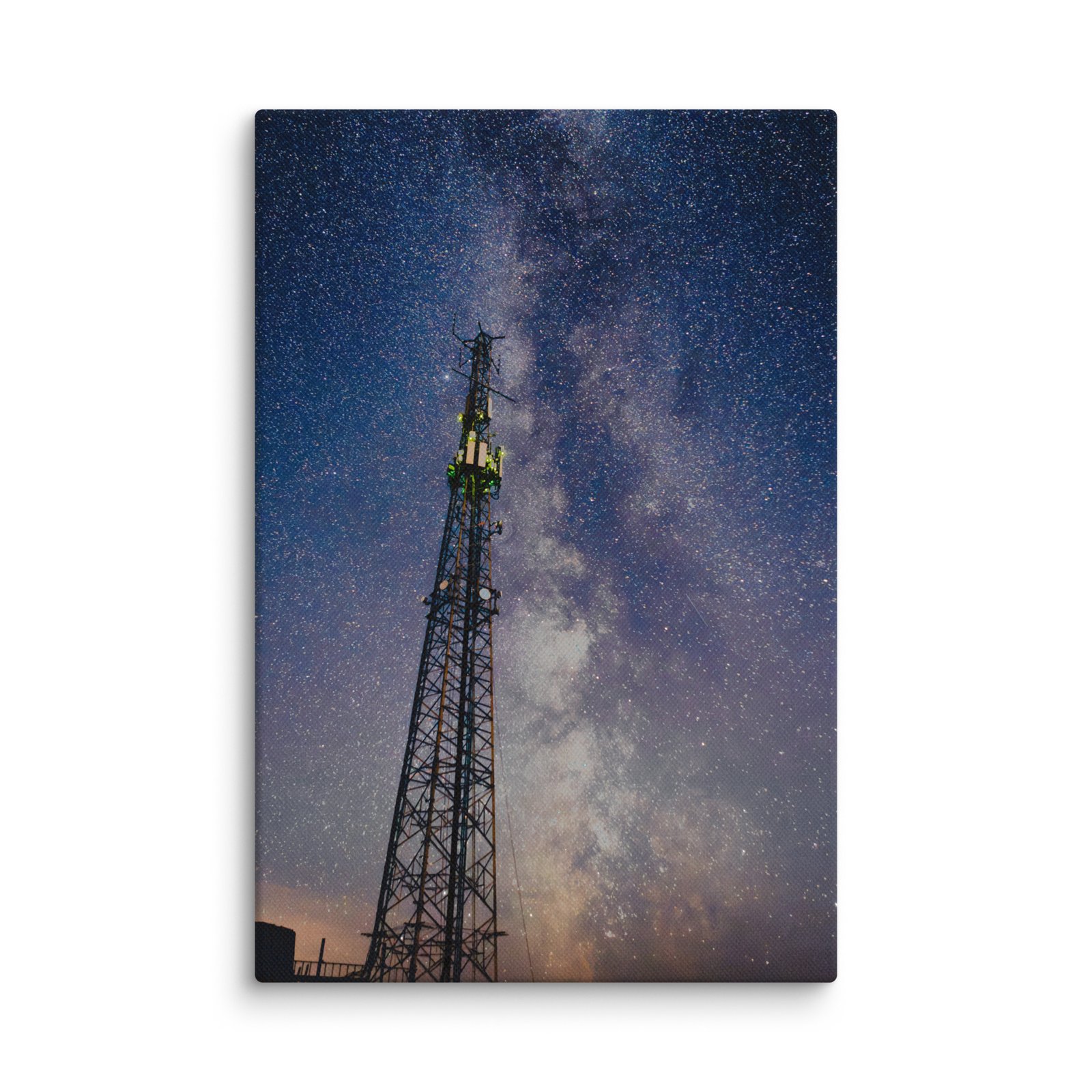 Galactic Cell Tower Canvas