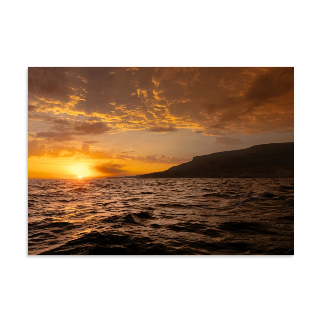 St Catharine’s Sun Set Poster