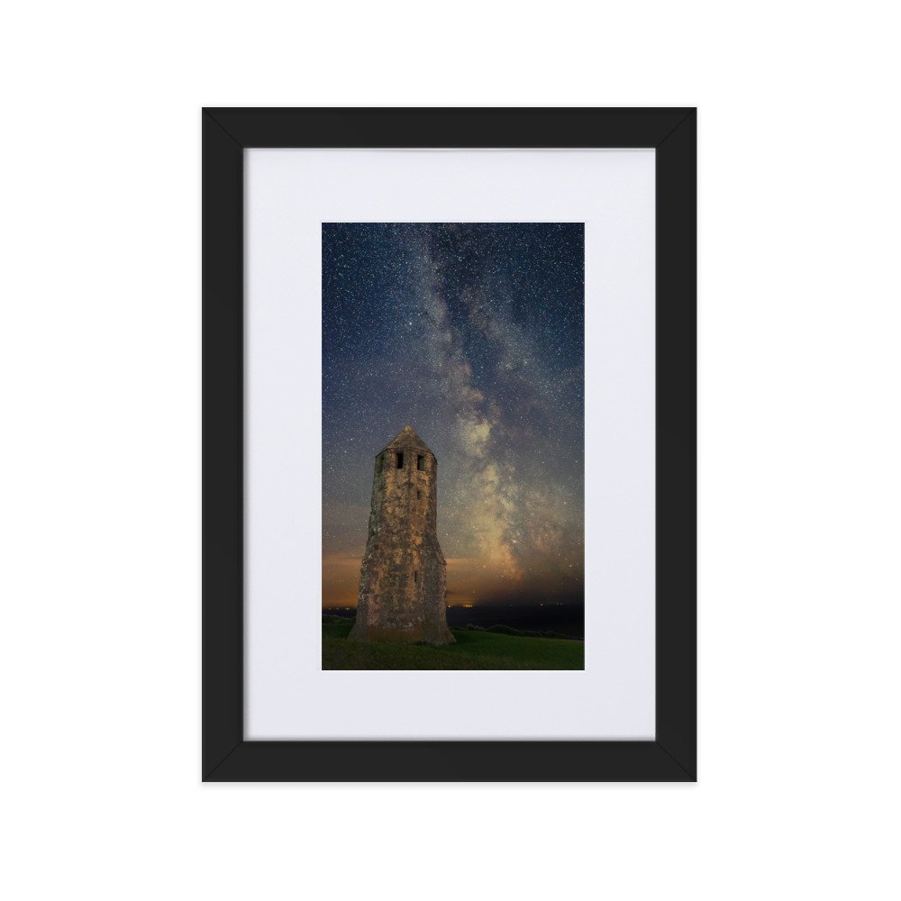 St Catherine’s Oratory “The Pepperpot” Framed Print - Image 3