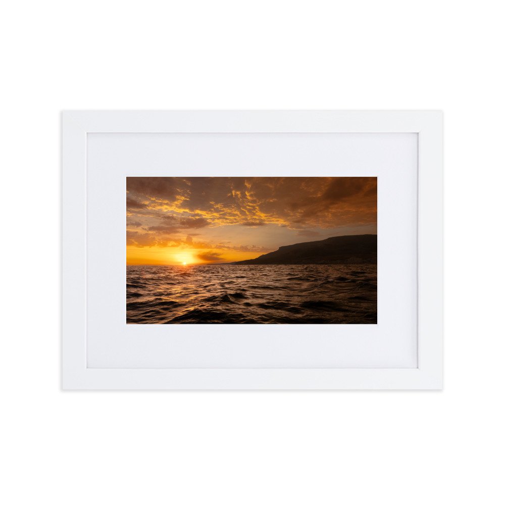 St Catharine’s Sun Set Framed Print - Image 4