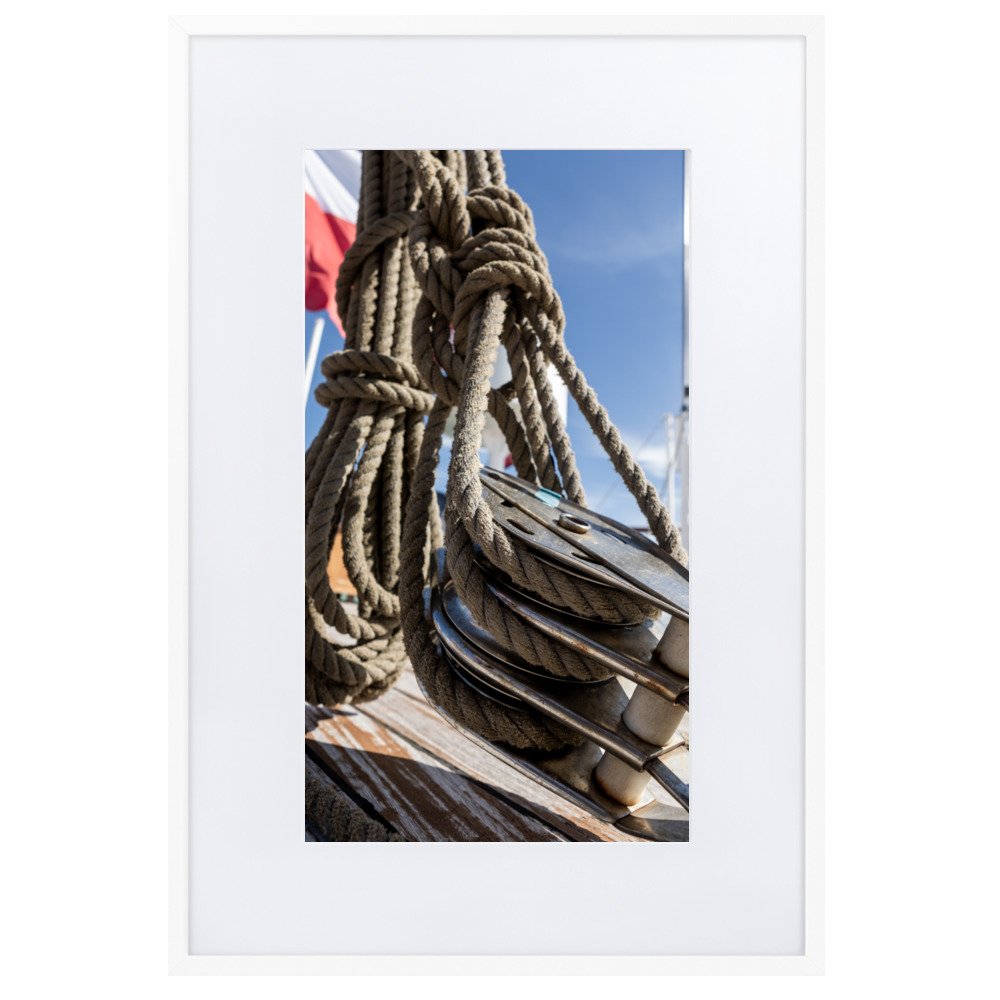 The Old Rig Framed Print - Image 2